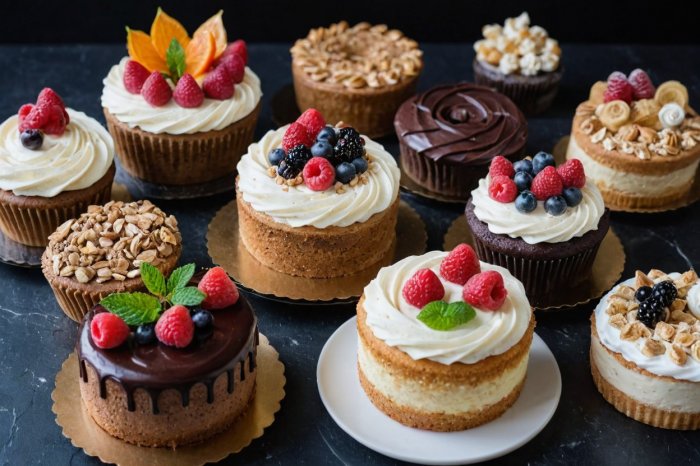 Выпечка, пирожные и помадки
